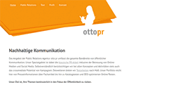 Desktop Screenshot of ottopr.com